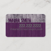 専門ペインターの名刺 名刺 (裏面)