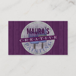 専門ペインターの名刺 名刺