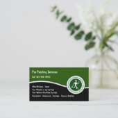 専門ペインターサービス 名刺 (スタンド正面)