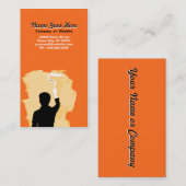 専門ペインター 名刺 (正面/裏面)