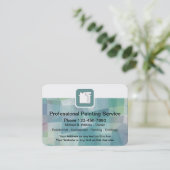 専門ペインター 名刺 (スタンド正面)