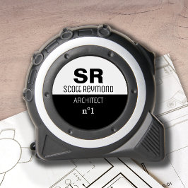 専門モダン建築家の白黒 メジャー