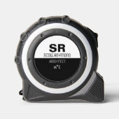 専門モダン建築家の白黒 メジャー (正面)