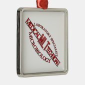 専門ラボMLT微生物医科研テクノロジー メタルオーナメント (右)