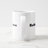 専門信じマグカップ ジャンボコーヒーマグカップ (裏面)