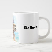 専門信じマグカップ ジャンボコーヒーマグカップ (右)