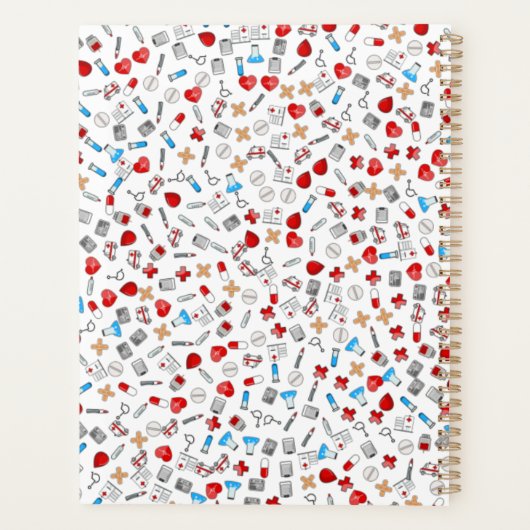 専門分野別にナースをカスタマイズ世界を変える プランナー手帳 (裏面)