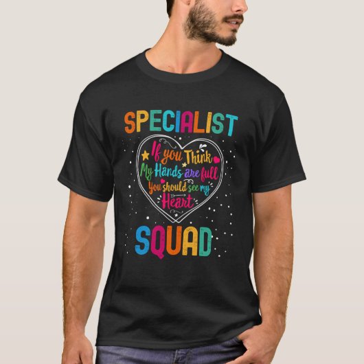 専門分隊の感謝ウィーク新学期 Tシャツ (正面)
