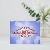 専門医科学技術士 ポストカード (スタンド正面)