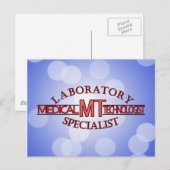 専門医科学技術士 ポストカード (正面/裏面)