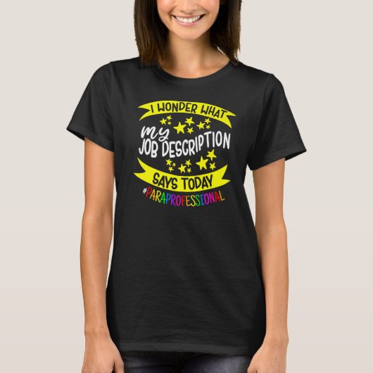 専門外先生補助者 Tシャツ (正面)