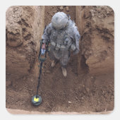 専門家が武器キャッシュを検索する スクエアシール (正面)