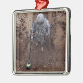 専門家が武器キャッシュを検索する メタルオーナメント (左)