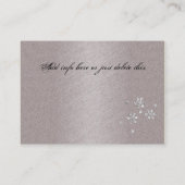 専門家としての生活のコーチの名刺 名刺 (裏面)