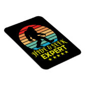 専門家のビッグフットを隠して探おもしろいす マグネット (右側)