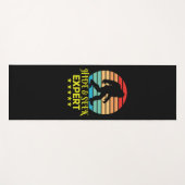 専門家のビッグフットを隠して探おもしろいす ヨガマット (正面(横))