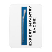 専門歩兵バッジ マグネット (縦)