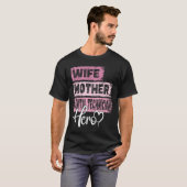 専門母ヒーローマザー歯科技工士 Tシャツ (正面フル)