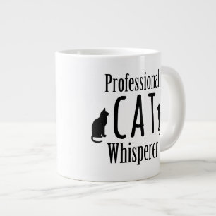 専門猫の囁くもの ジャンボコーヒーマグカップ