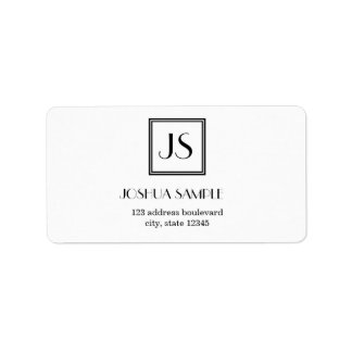 専門的なシンプル ラベル