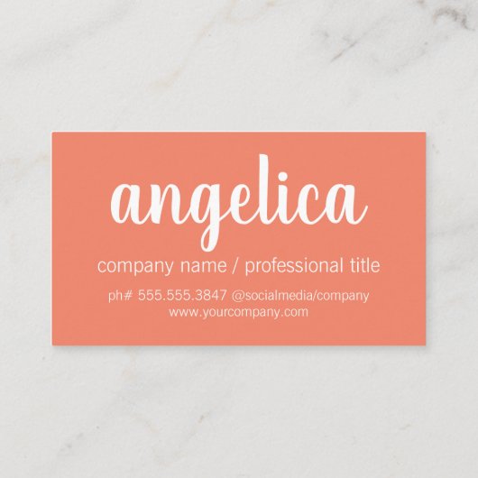 専門的にスタイリッシュ礼儀 名刺 (裏面)