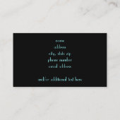 専門的に人気がある 名刺 (裏面)