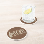 専門的に言えば、ビールは解決です コースター (側面)