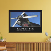 専門知識：感動的引用文 キャンバスプリント (インサイチュ (リビング))