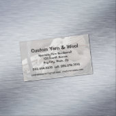 専門糸ニードレクラフトカスタムウールショップ マグネット名刺 (インサイチュ)