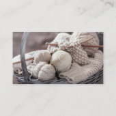 専門糸ニードレクラフトカスタムウールショップ 名刺 (裏面)