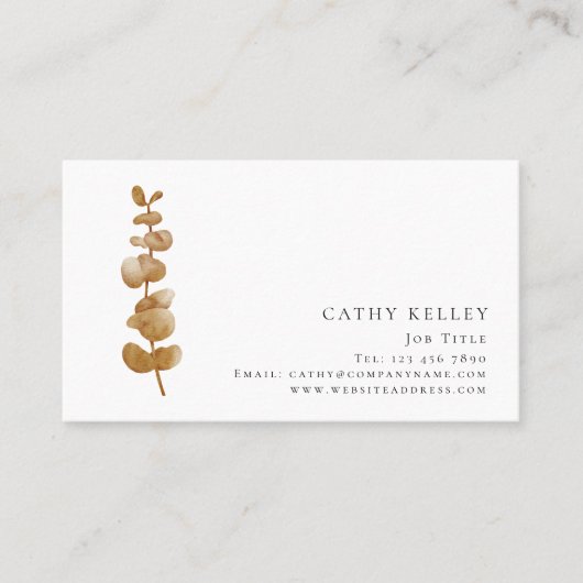 専門職の名刺を削除する 名刺 (正面)