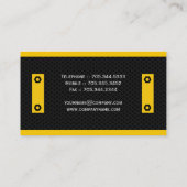 専門職業の名刺 名刺 (裏面)