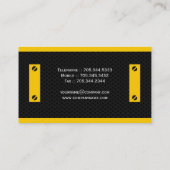 専門職業の名刺 名刺 (裏面)