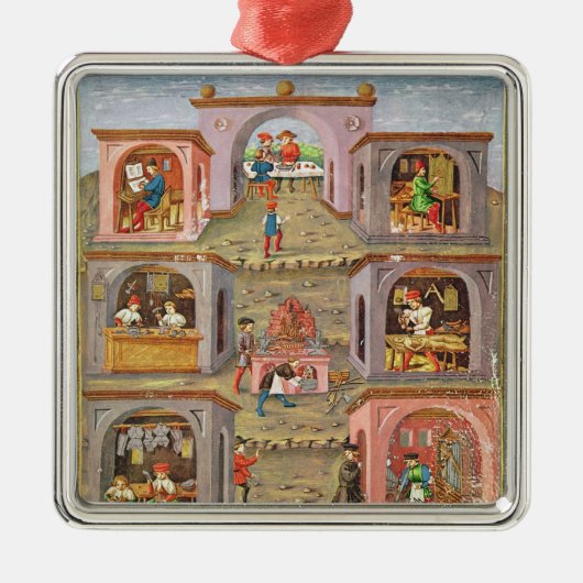 専門職 メタルオーナメント (正面)