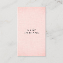 専門赤面のリネン最小主義の垂直をきれいにして下さい 名刺