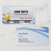 専門車及びトラックのレンタルの名刺 名刺 (正面/裏面)