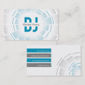 専門DJの名刺 名刺 (正面/裏面)