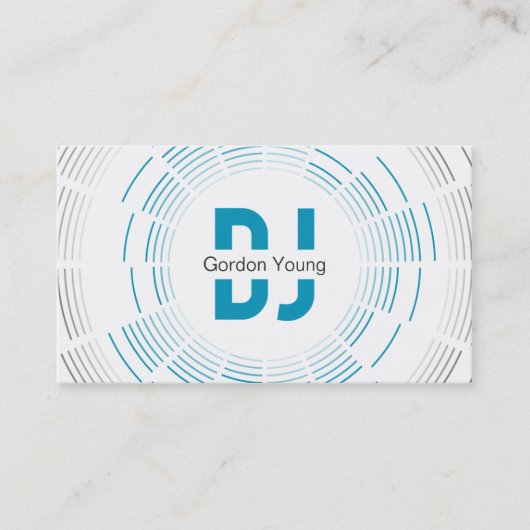専門DJの名刺 名刺 (正面)