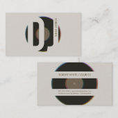 専門DJの名刺 名刺 (正面/裏面)