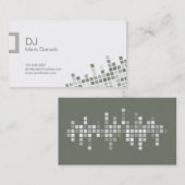 専門DJの名刺 名刺 (正面/裏面)