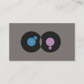 専門DJの名刺 名刺 (裏面)