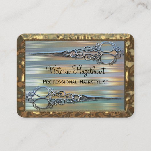 専門Wythcoifferの二重はさみ 名刺 (正面)