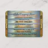 専門Wythcoifferの二重はさみ 名刺 (裏面)