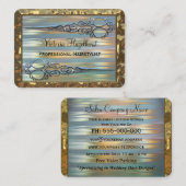 専門Wythcoifferの二重はさみ 名刺 (正面/裏面)