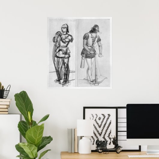 射手と石弓兵 ポスター (ホームオフィス)