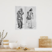 射手と石弓兵 ポスター (キッチン)