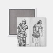 射手と石弓兵 マグネット (正面/裏面)