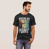 射手のためのアーチェリー43 Tシャツ (正面フル)