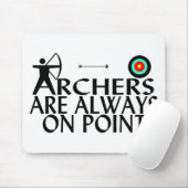 射手はポイントに常にあります マウスパッド (マウス)