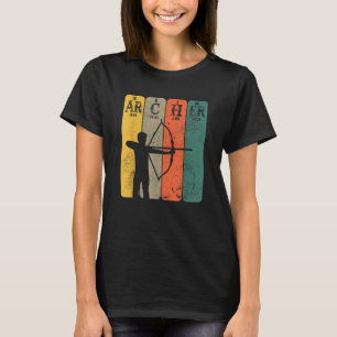 射手周期表要素弓矢狩り弓矢 Tシャツ